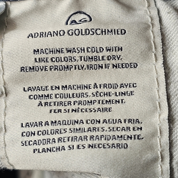 Adriano Goldschmied AG Denim Men’s Jeans 36x36 made in Mexico straight leg - Picture 11 of 15